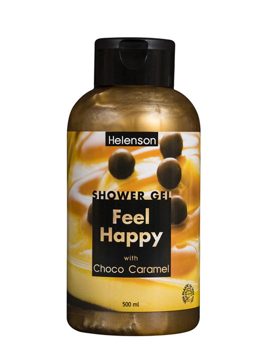 Shower Gel Feel Happy with Choco Caramel 500ml